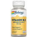 Solaray K-2 Mk-7 50 mcg VCapsules - 60 Count