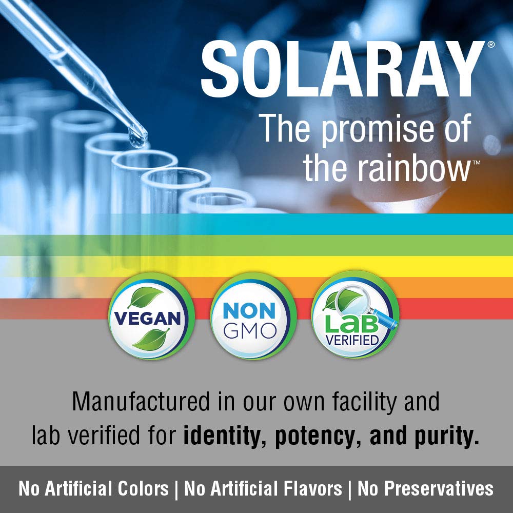 SOLARAY L-Glutamine 500mg - 100 VegCaps