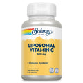 Solaray Liposomal Vitamin C 500 mg Healthy Immune System, Collagen Synthesis & Antioxidant Support Buffered w/Fatty Acids 100 VegCaps