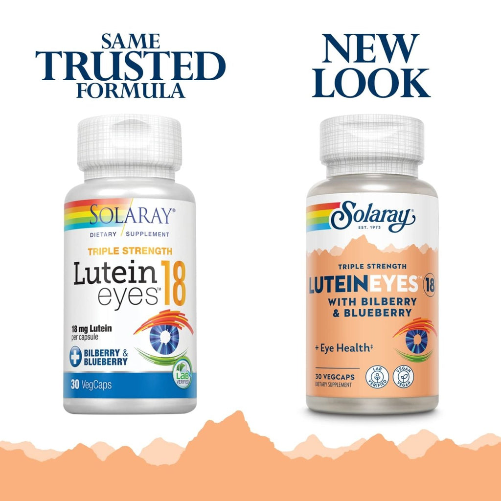SOLARAY Lutein Eyes 18 MG, 30 CT