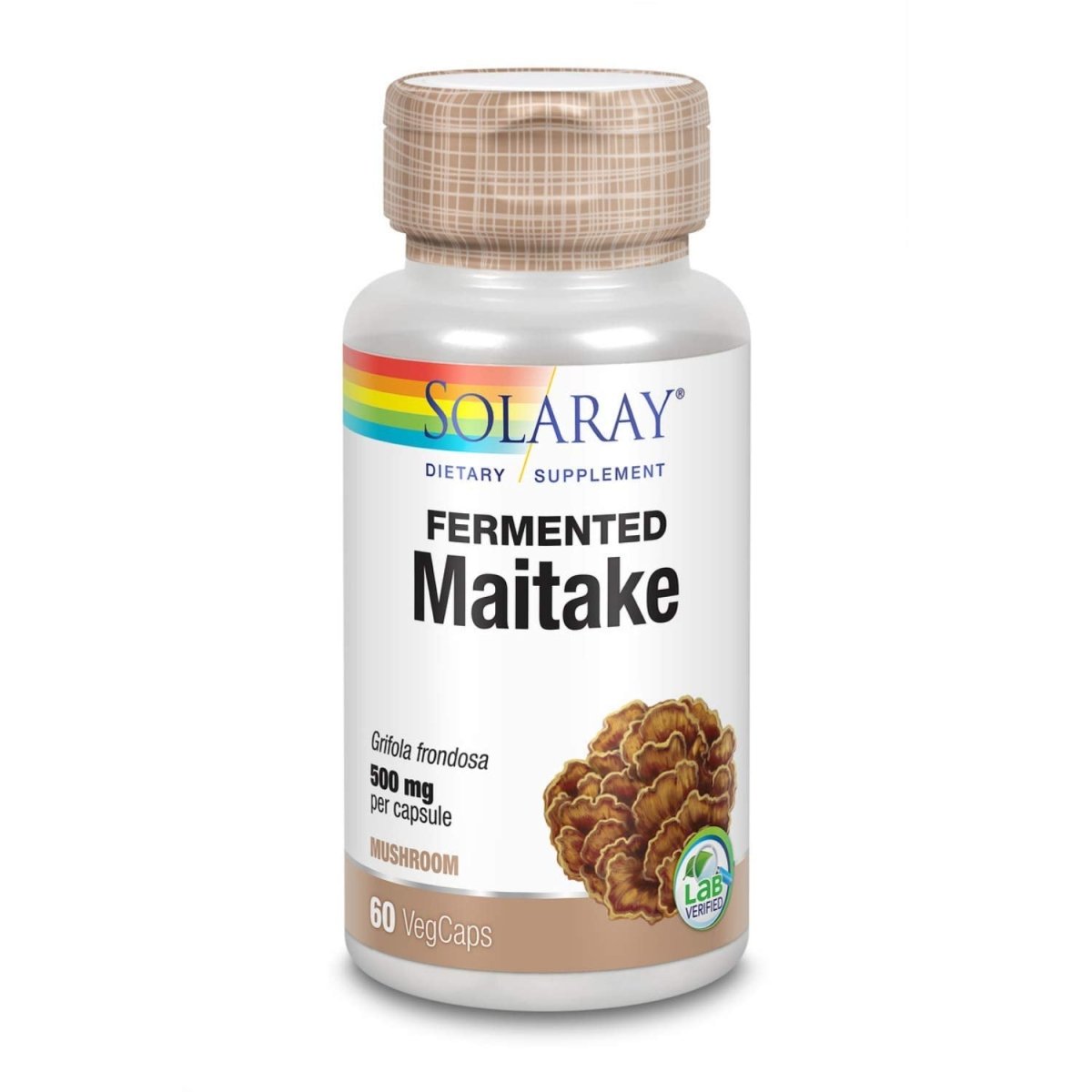 SOLARAY Maitake Mushroom, 60 VegCaps