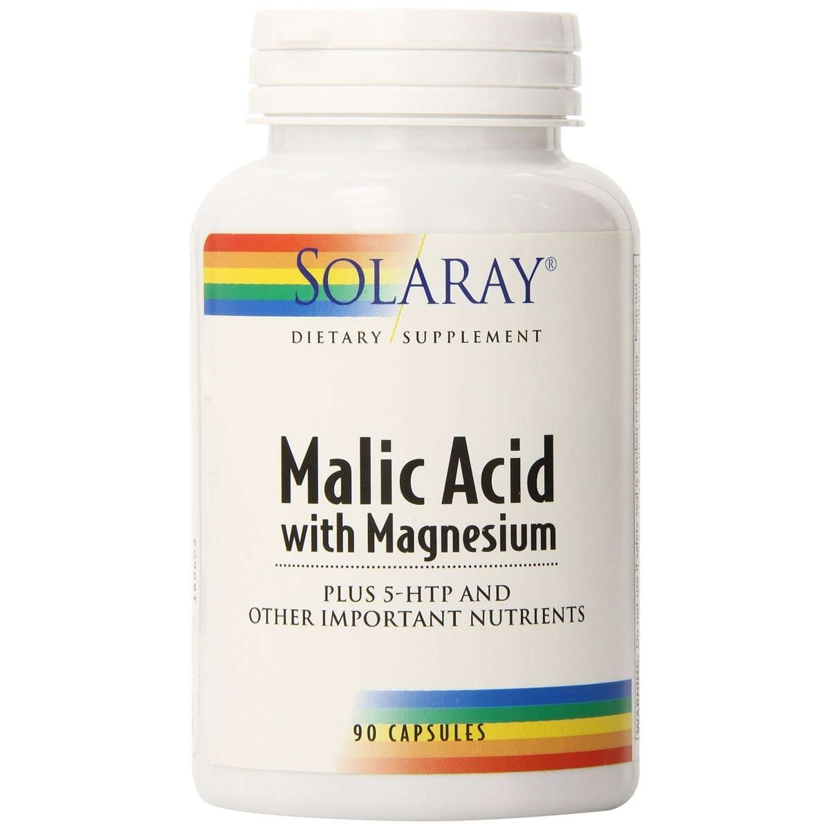 Solaray Malic Acid with Magnesium Supplement, 90 Count