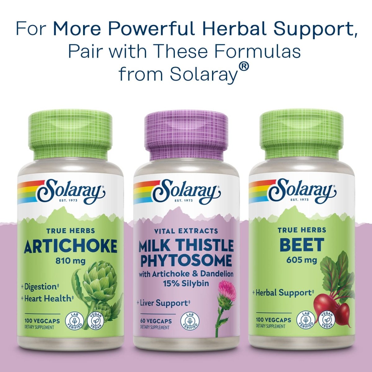 SOLARAY Milk Thistle, 60 CT  10679