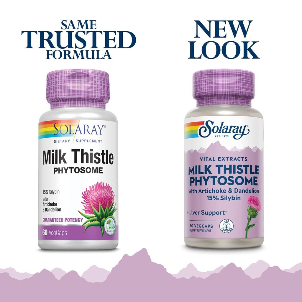 SOLARAY - Milk Thistle Phytosome, 60 Capsules