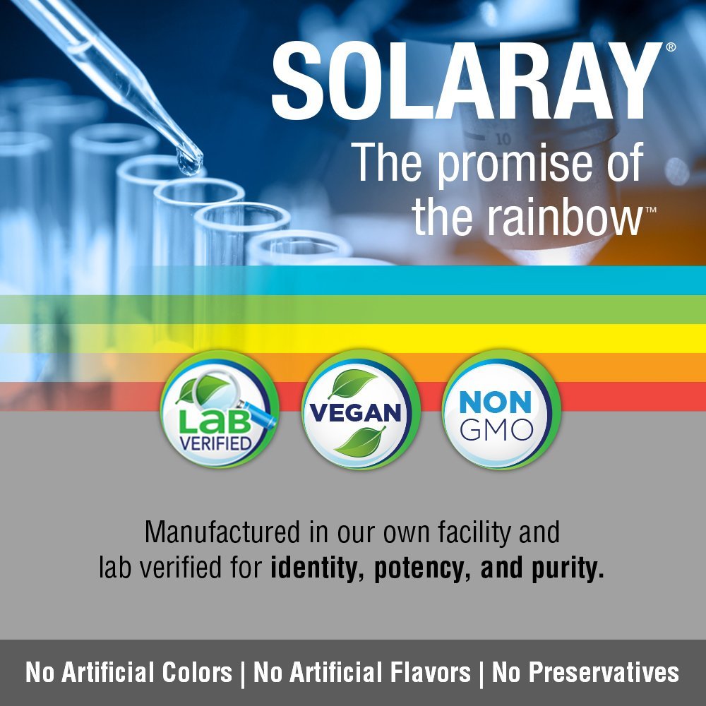 SOLARAY Milk Thistle Seed Extract 175mg Antioxidant Intended to Help Support a Normal, Healthy Liver Non-GMO & Vegan