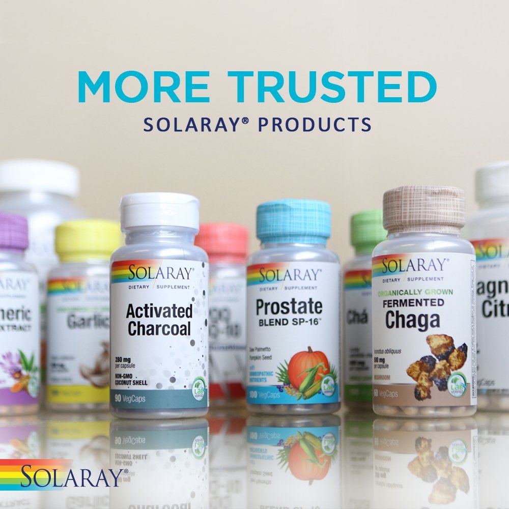 SOLARAY Milk Thistle Seed Extract 175mg Antioxidant Intended to Help Support a Normal, Healthy Liver Non-GMO & Vegan