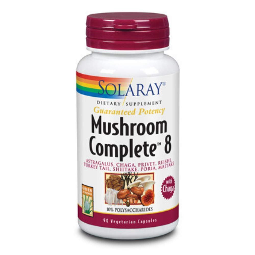 SOLARAY Mushroom Complete 8 Supplement | 90 Count