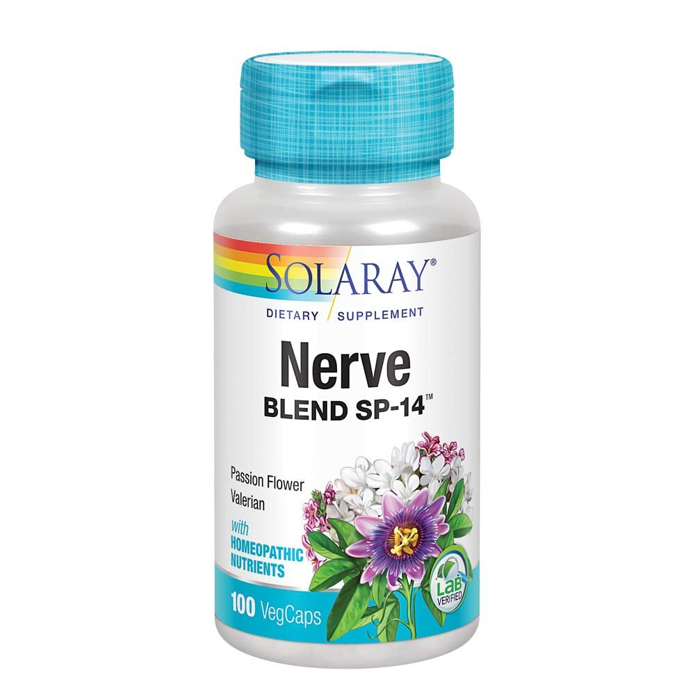 SOLARAY Nerve Blend SP-14 | | 50 Serv | 100 VegCaps  02140