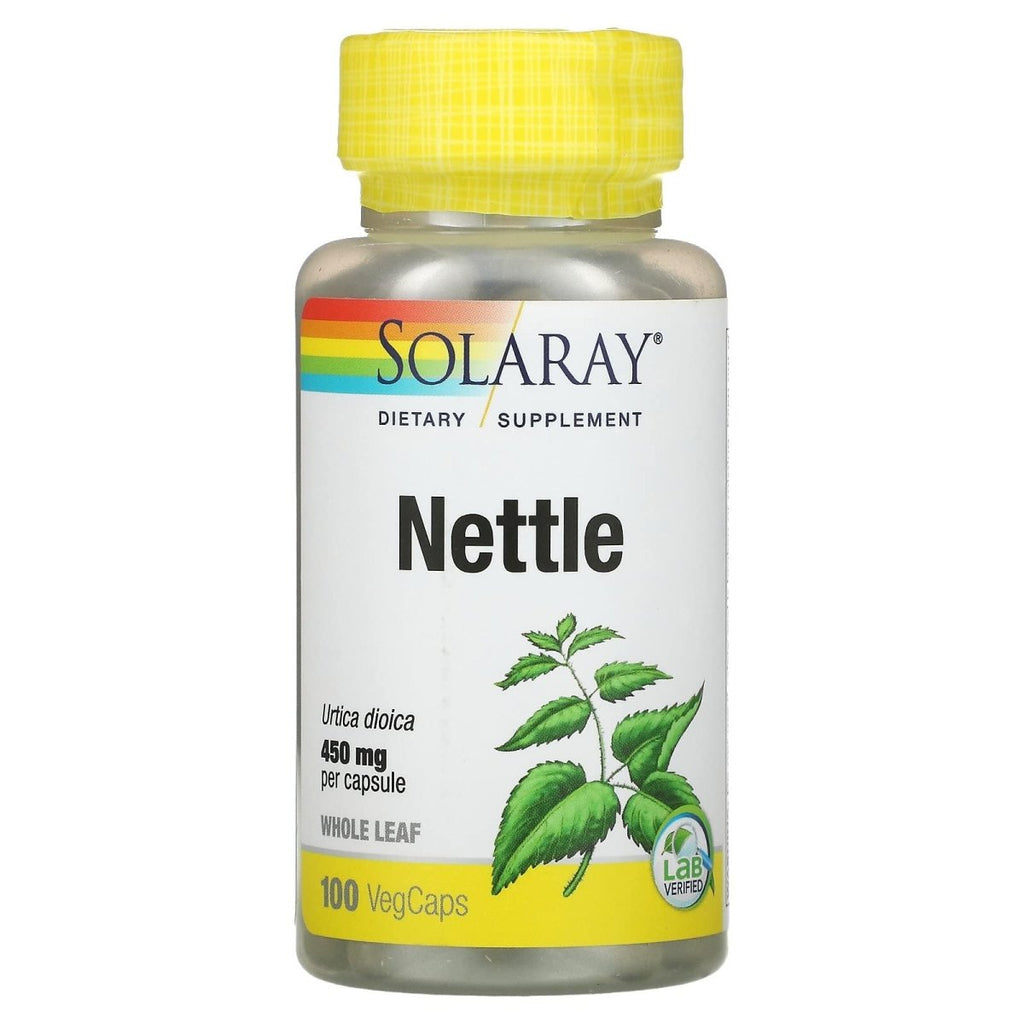 SOLARAY Nettle, 450 mg, 100 VegCaps