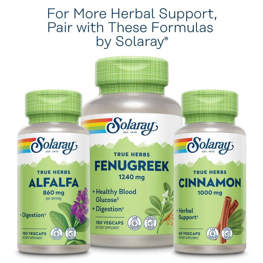 Solaray Nopal Prickly Pear Cactus 500 mg, with Naturally Occurring Dietary Fiber, Antioxidants, Carotenoids and Other Nutrients, Vegan, 60 Day Money Back Guarantee, 100 Servings, 100 VegCaps