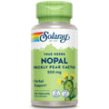 Solaray Nopal Prickly Pear Cactus 500 mg, with Naturally Occurring Dietary Fiber, Antioxidants, Carotenoids and Other Nutrients, Vegan, 60 Day Money Back Guarantee, 100 Servings, 100 VegCaps