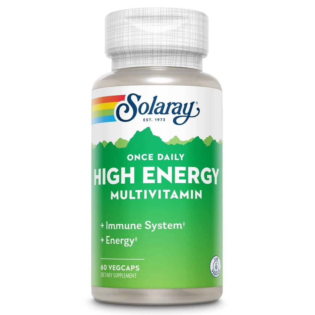 SOLARAY Once Daily High Energy Multivitamin 60 Vcaps