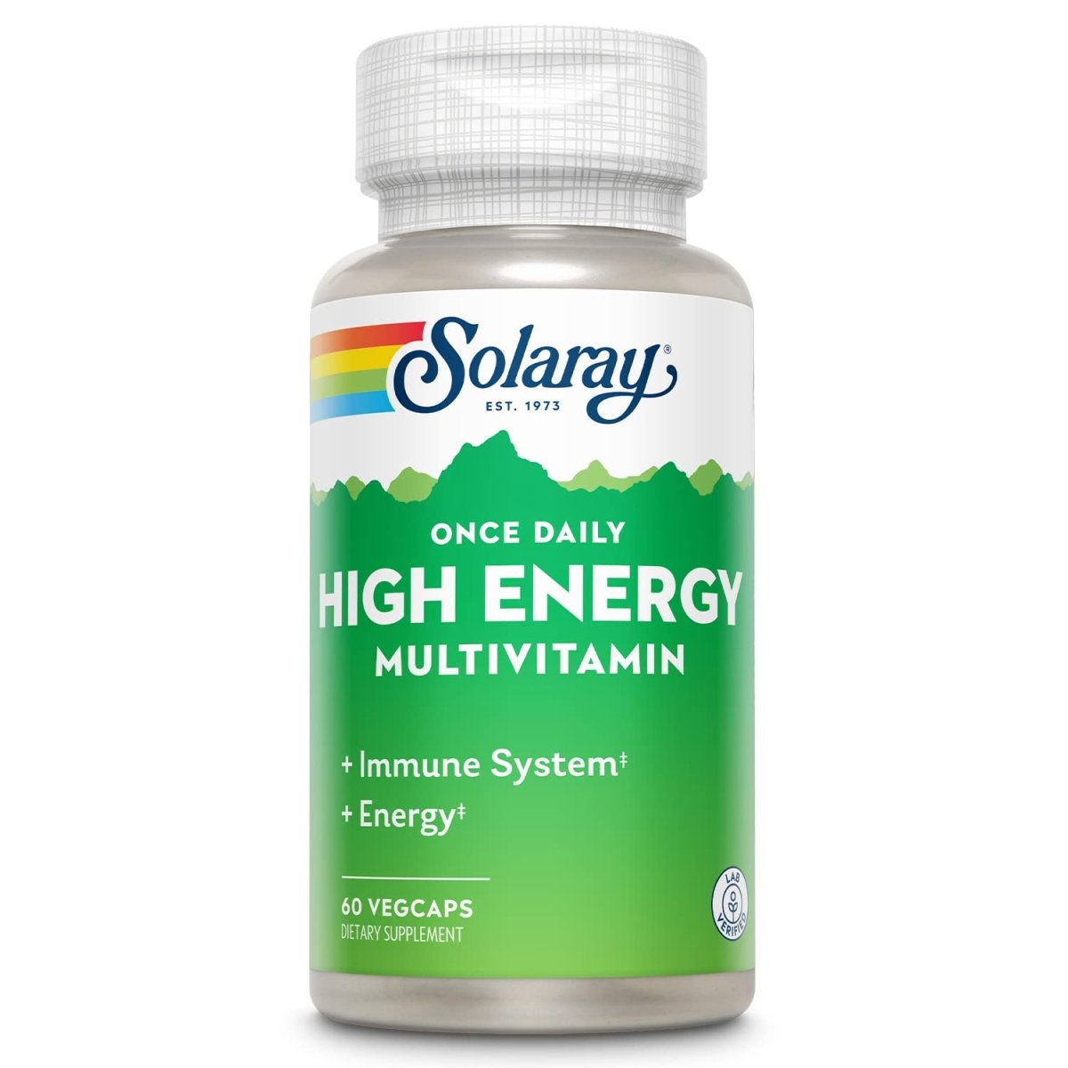 SOLARAY Once Daily High Energy Multivitamin 60 Vcaps