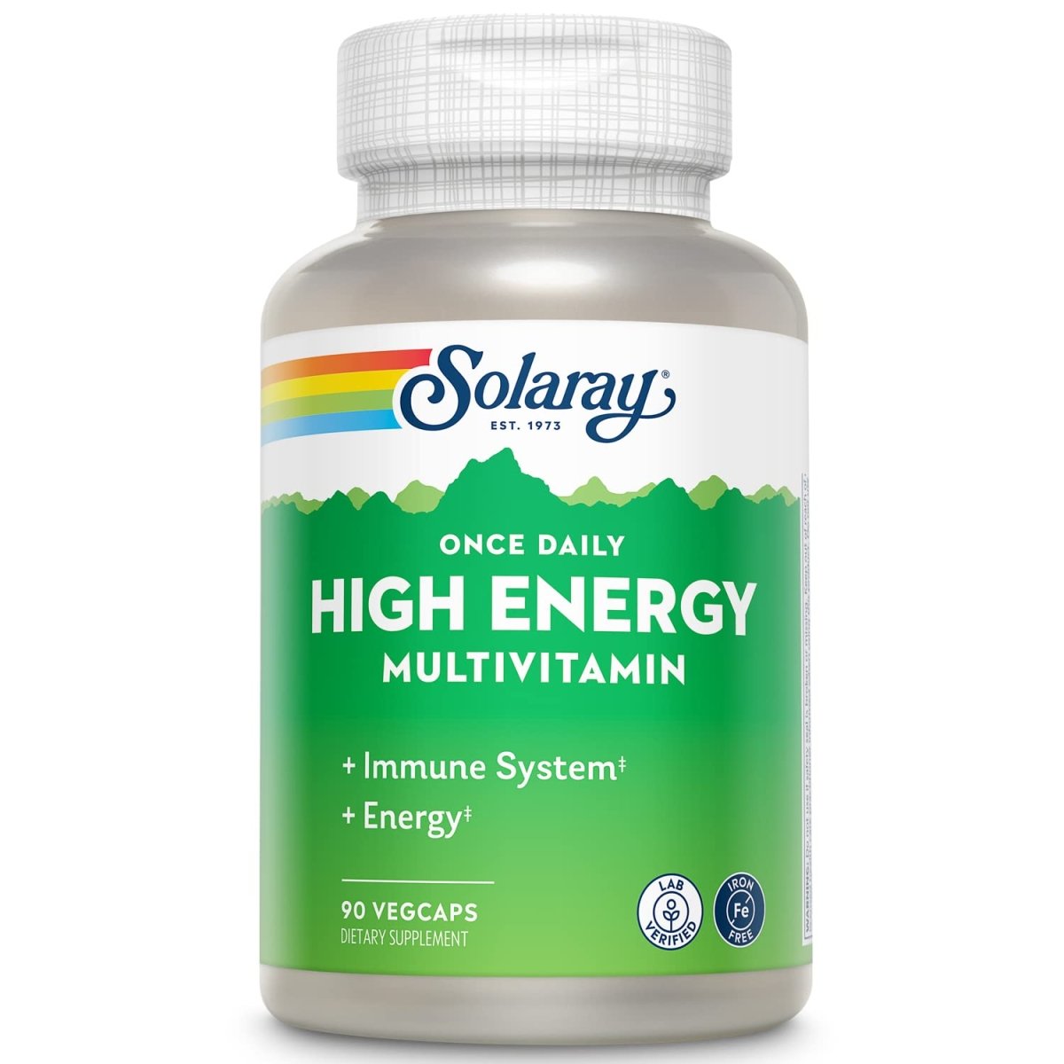 SOLARAY Once Daily High Energy Multivitamin 90 VegCaps  47306