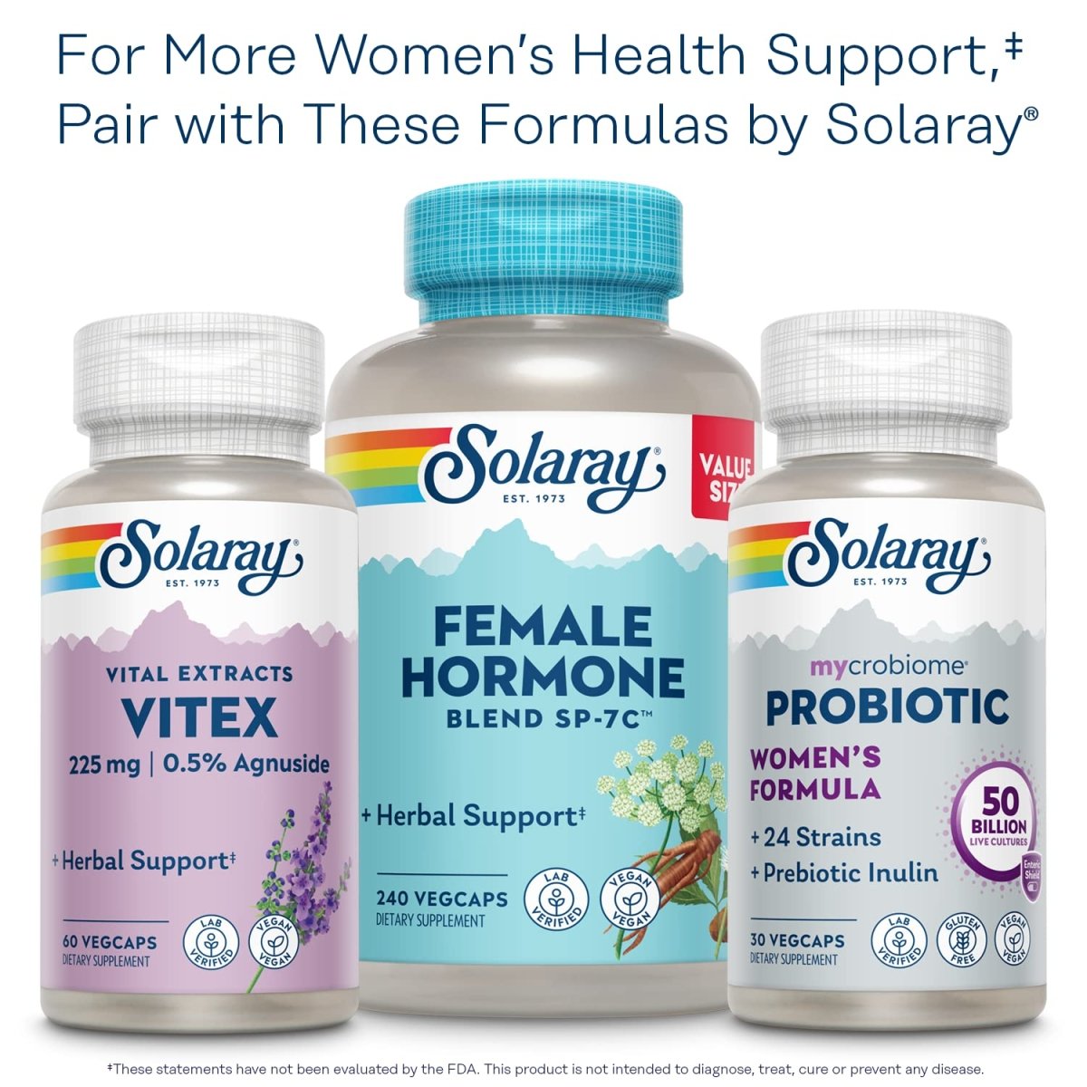 SOLARAY One Daily Phytoestrogen Supplement - 30 Count