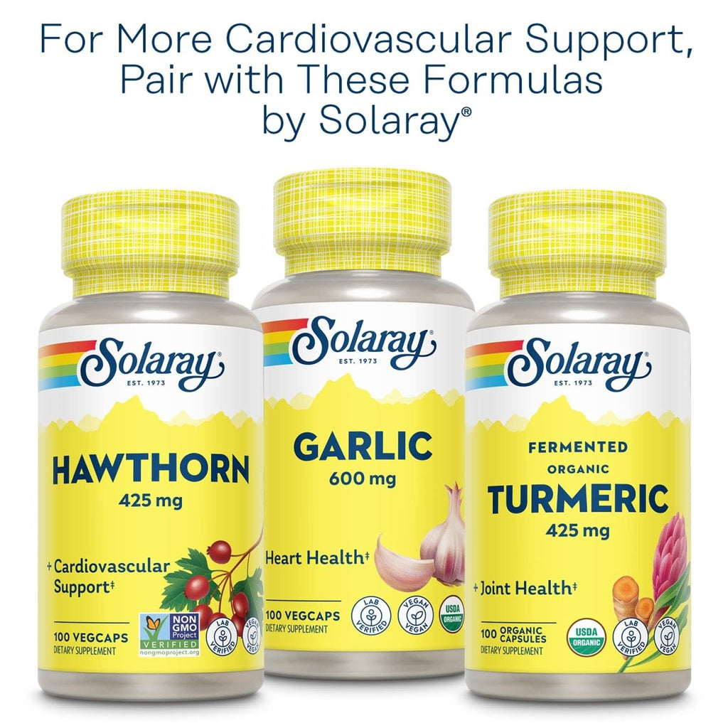 Solaray Organically Grown Fermented Beet Root Root Organic, Veg Cap (Btl-Plastic) 500mg 100ct