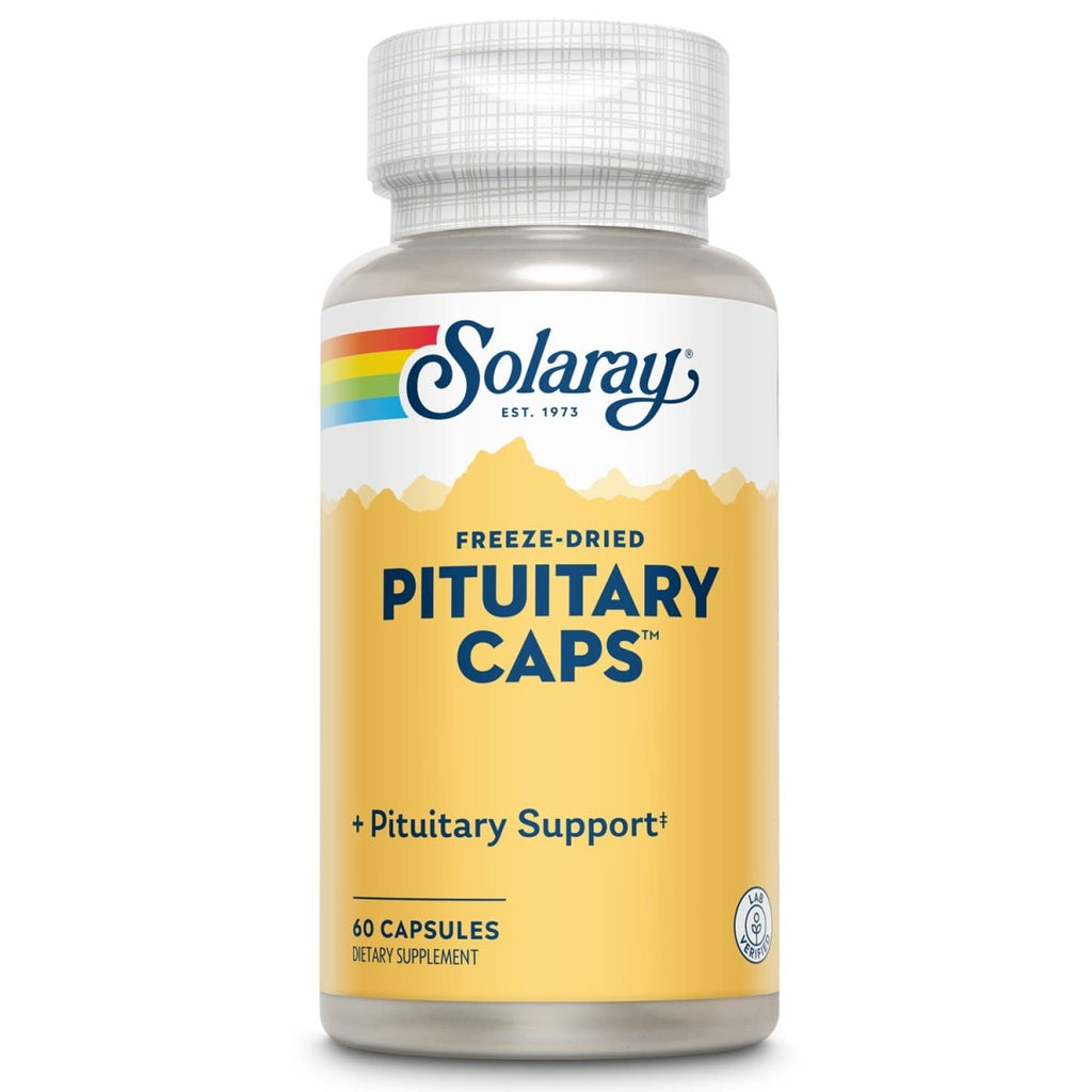 SOLARAY Pituitary Caps Freeze Dried 196mg - 60 Count
