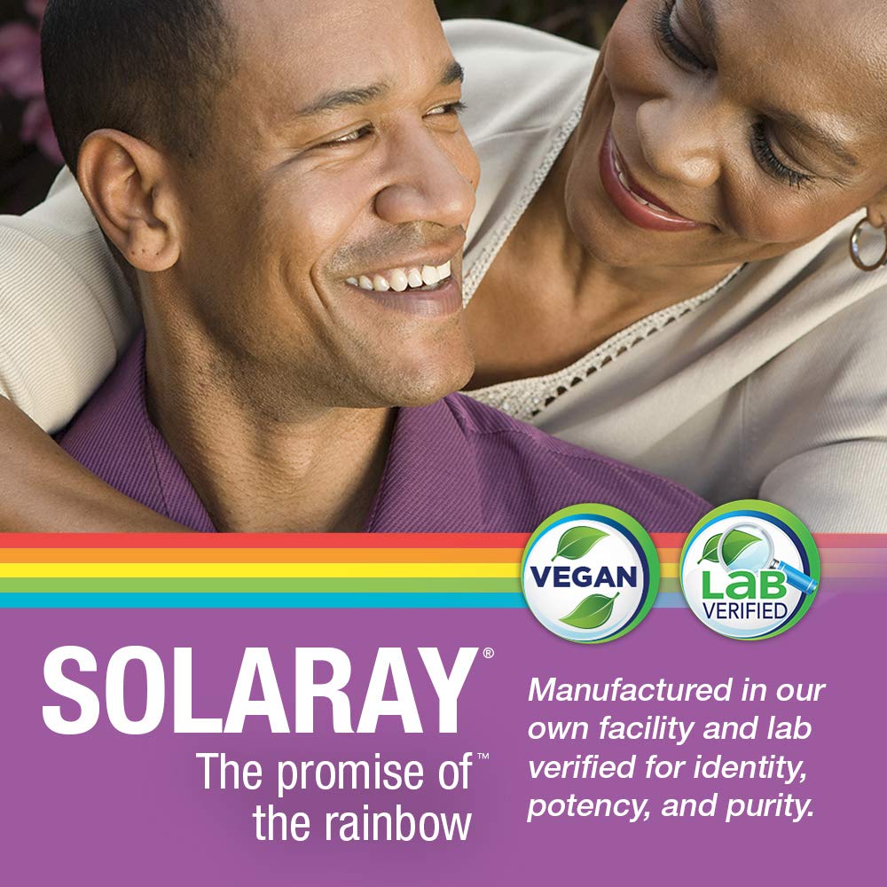 Solaray Pygeum and Saw Palmetto Berry Extracts - Men's Health & Prostate Function Support - 240 VegCaps