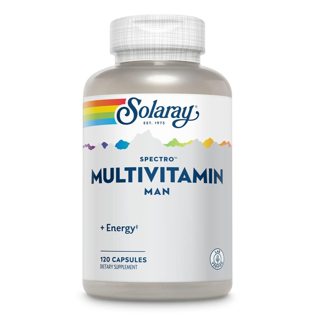 Solaray Spectro Man Multivitamin 120 Capsules