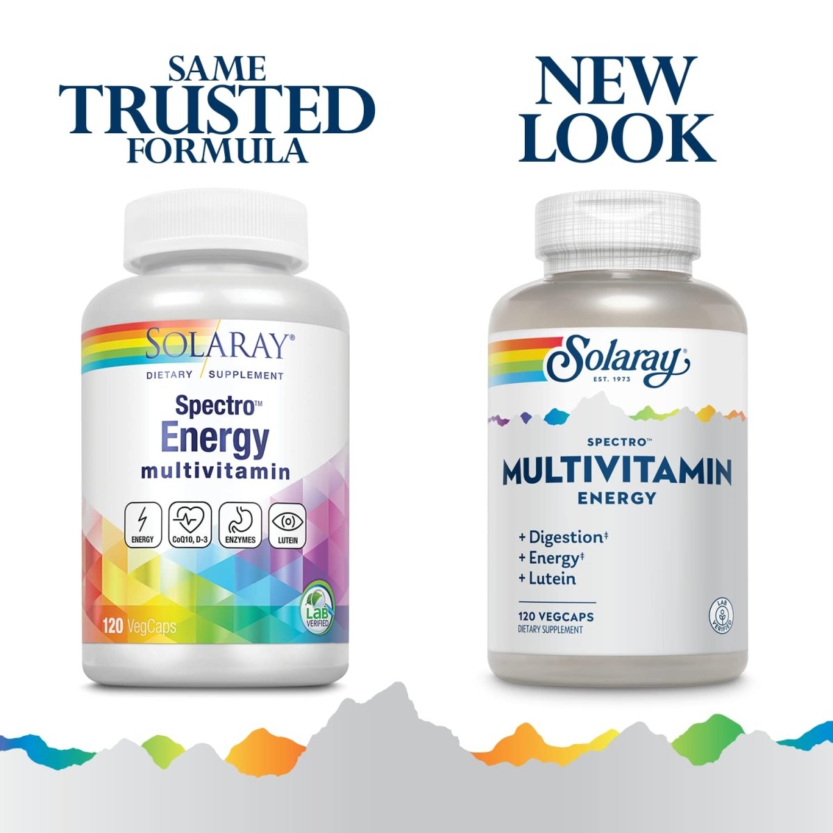 SOLARAY Spectro Multivitamin - 120 Capsules