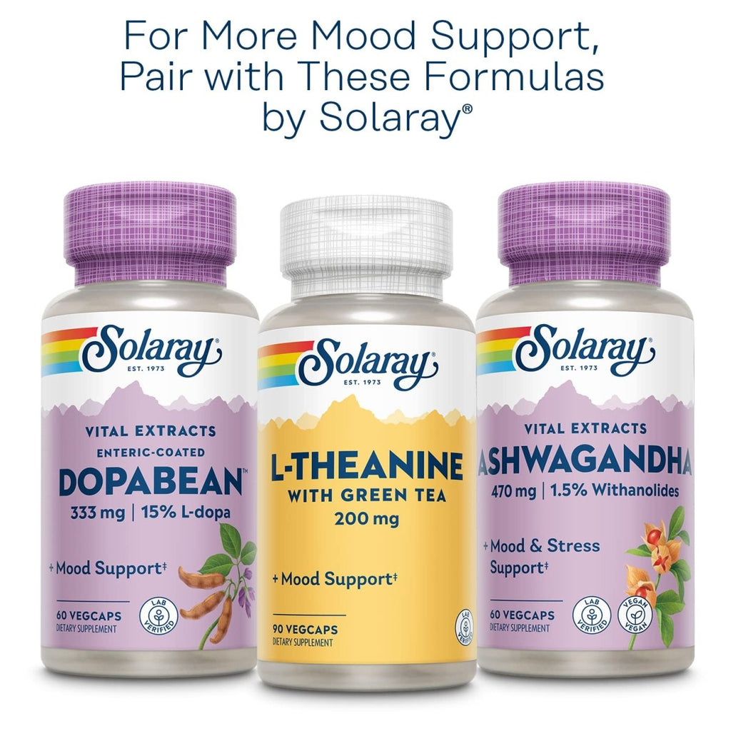 SOLARAY St John's Wort 900 mg, Once Daily Mood Support Supplement, Standardized to 0.3% Hypericin for Brain Health Support and a Balanced Mood, 60-Day Money Back Guarantee | 30 Servings | 30 Tablets