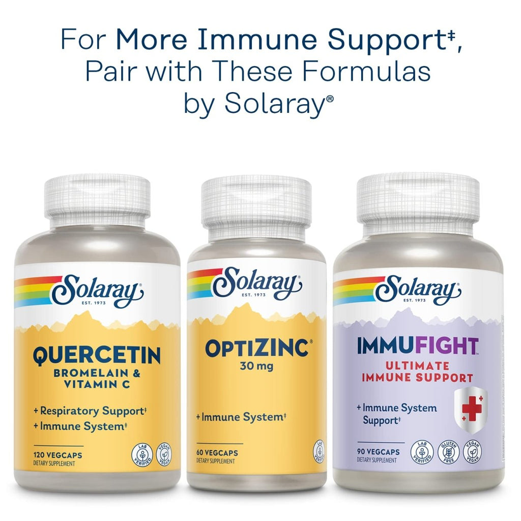 SOLARAY Super Bio C Buffered Vitamin C w/Bioflavonoids, Timed-Release Formula for All-Day Immune Support, Gentle Digestion, 1000mg, 360 Ct.