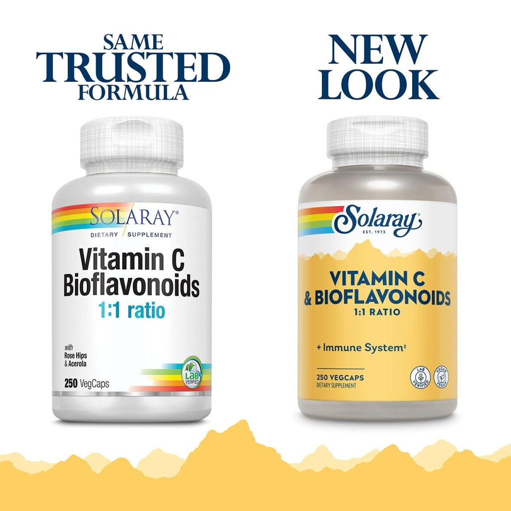Solaray - Super Bio-Plex Vit C & Bioflavonoids 250 count