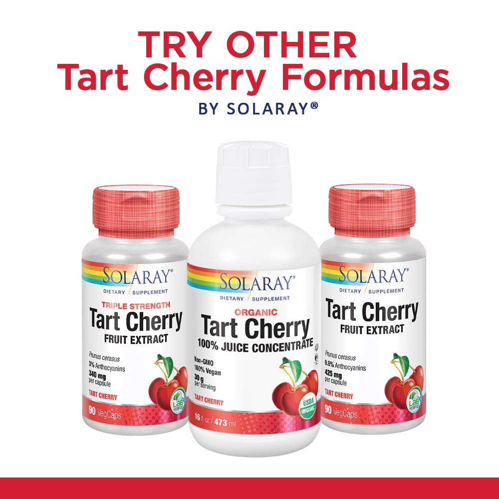 Solaray Tart Cherry & Celery Seed - 60 VegCaps