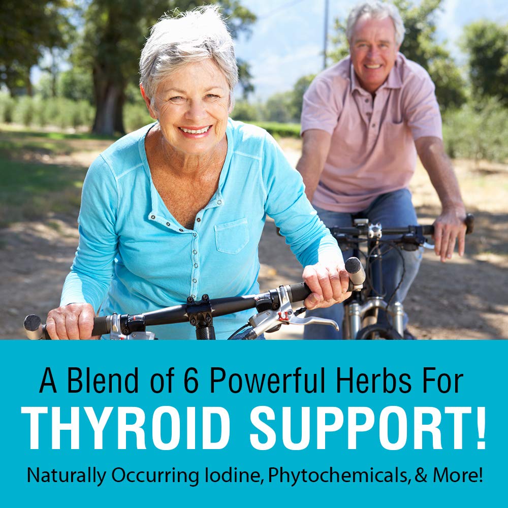 SOLARAY Thyroid Blend SP-26 | Herbal Blend w/Cell Salt Nutrients to Help Support Healthy Thyroid Function | Non-GMO, Vegan | 100 VegCaps