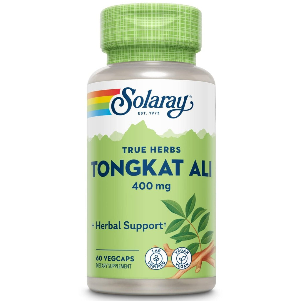 Solaray Tongkat Ali Root 400 mg VCapsules, 60 Count 54433