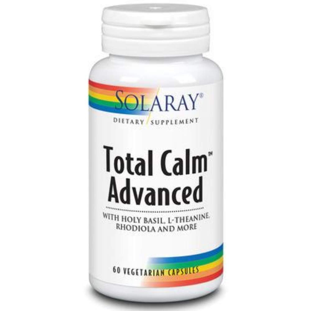 SOLARAY Total Calm Advanced Veg Capsules | 60 Count