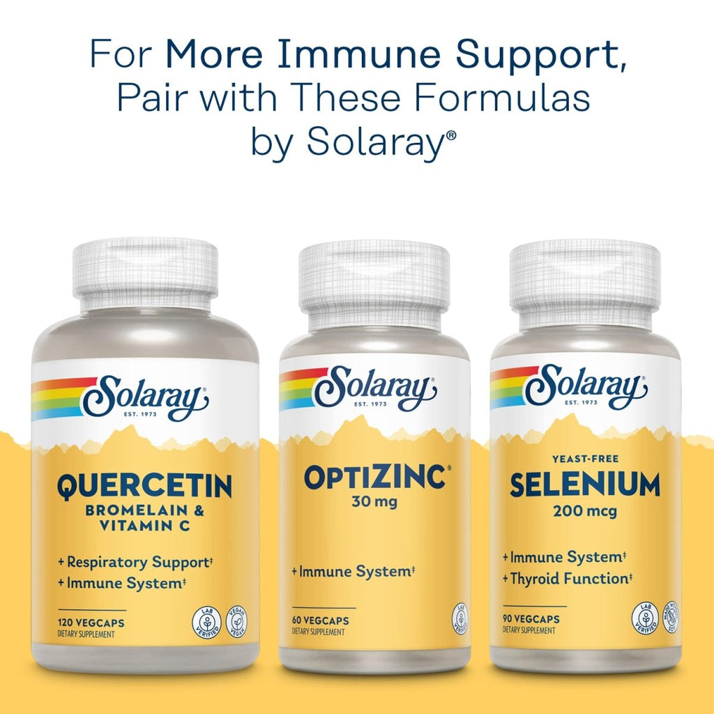 Solaray, Tstr Super Bio C - Buffered, 250 Count