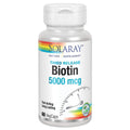 SOLARAY Two Stage, Timed Release Biotin 5000mcg 60 VegCap