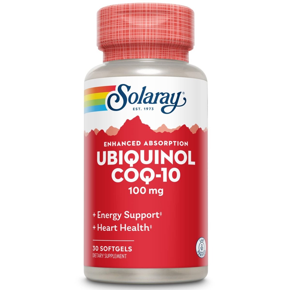 SOLARAY Ubiquinol CoQ-10 100 mg - Enhanced Absorption - 30 Softgels