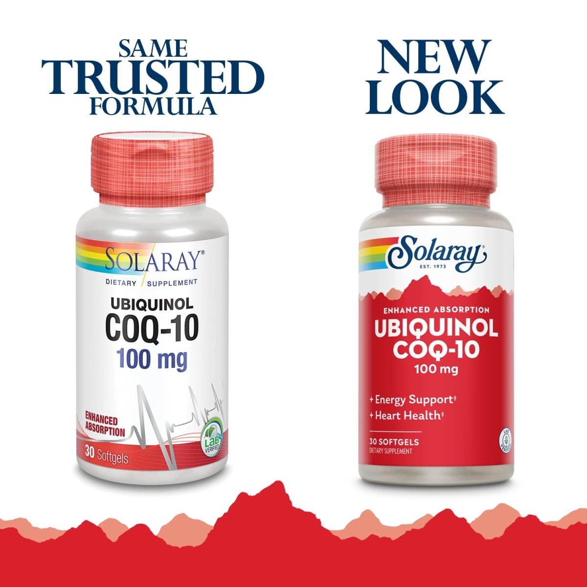 SOLARAY Ubiquinol CoQ-10 100 mg - Enhanced Absorption - 30 Softgels