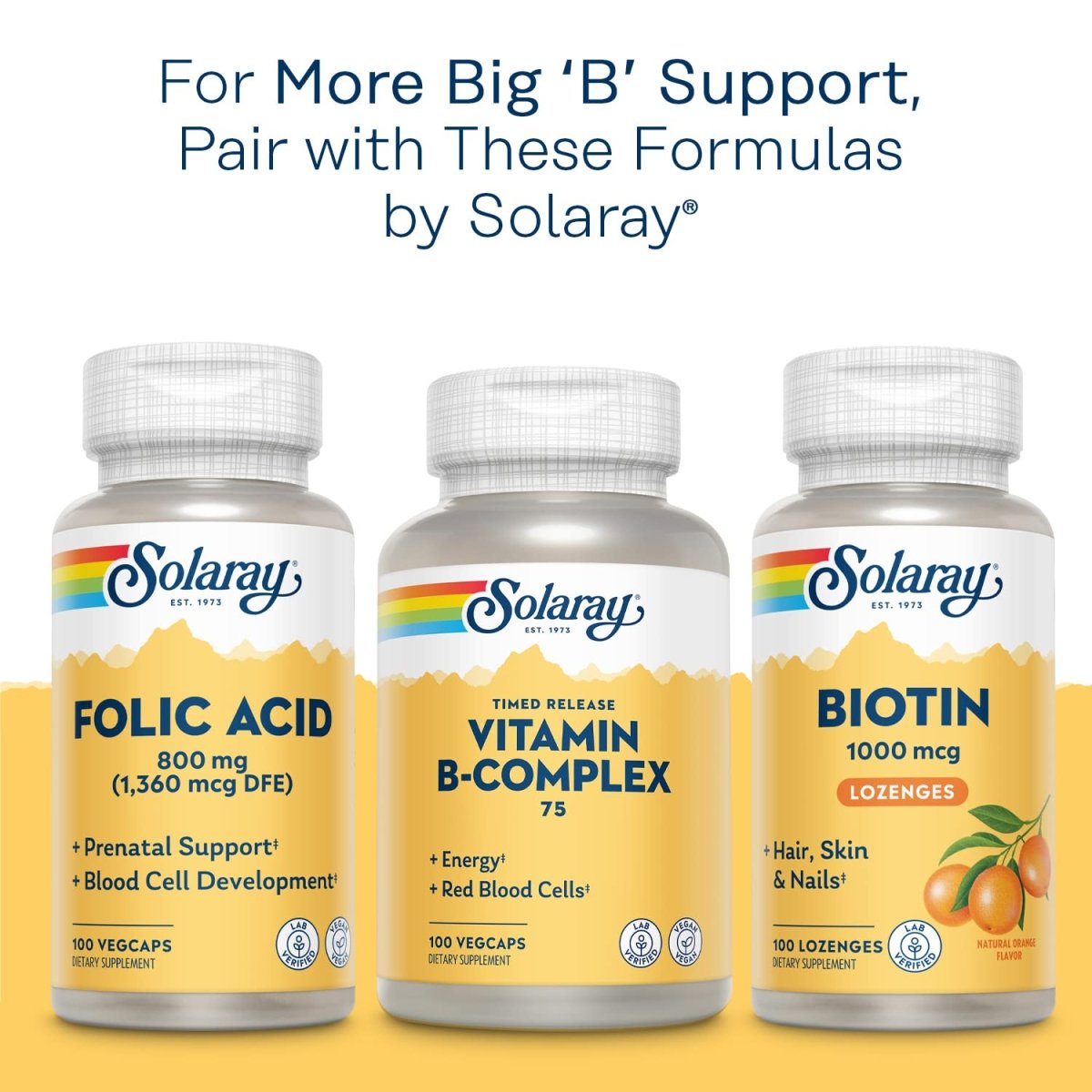 Solaray Vitamin B 12 2000mcg, 90 Lozenges