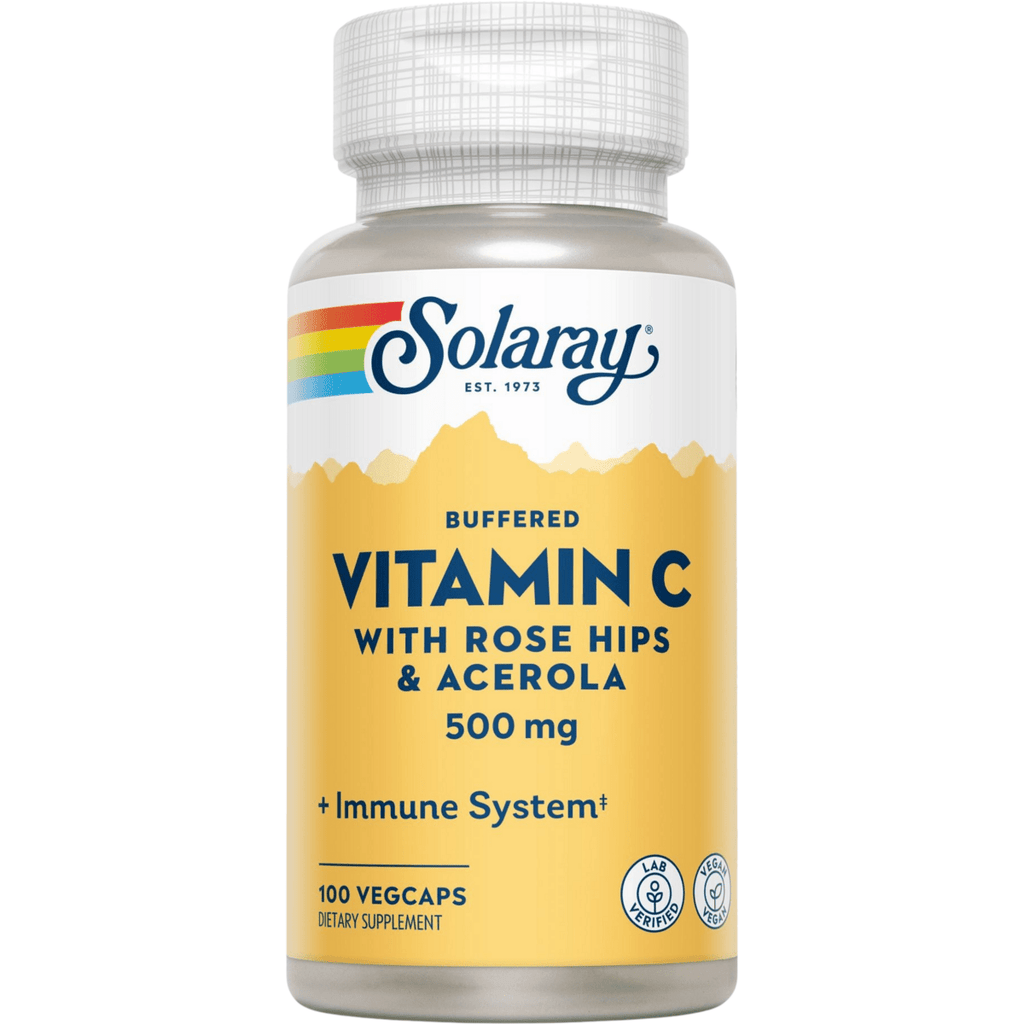 Solaray - Vitamin C 500 mg. - 100 Capsules