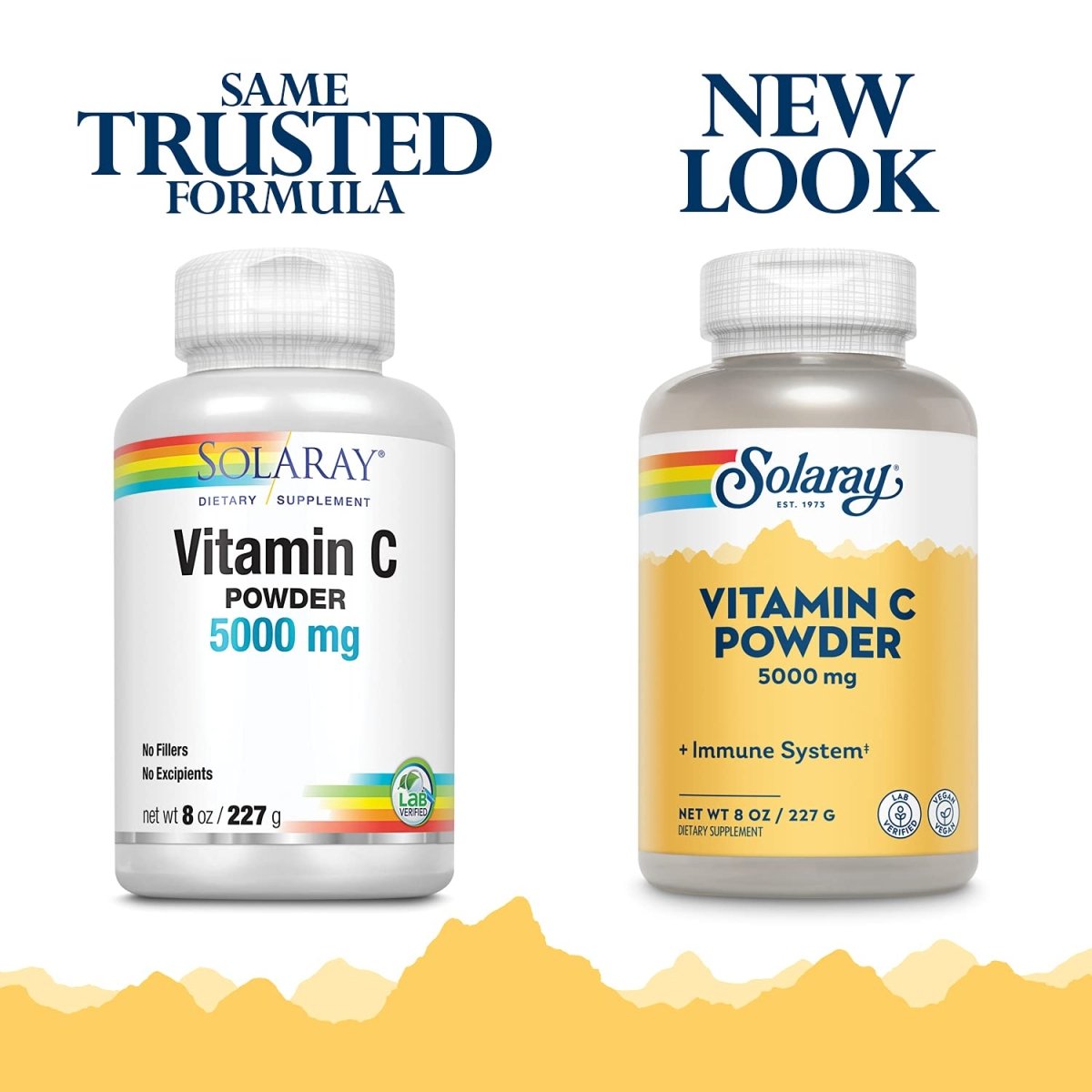 SOLARAY Vitamin C Crystalline Powder, 8 OZ