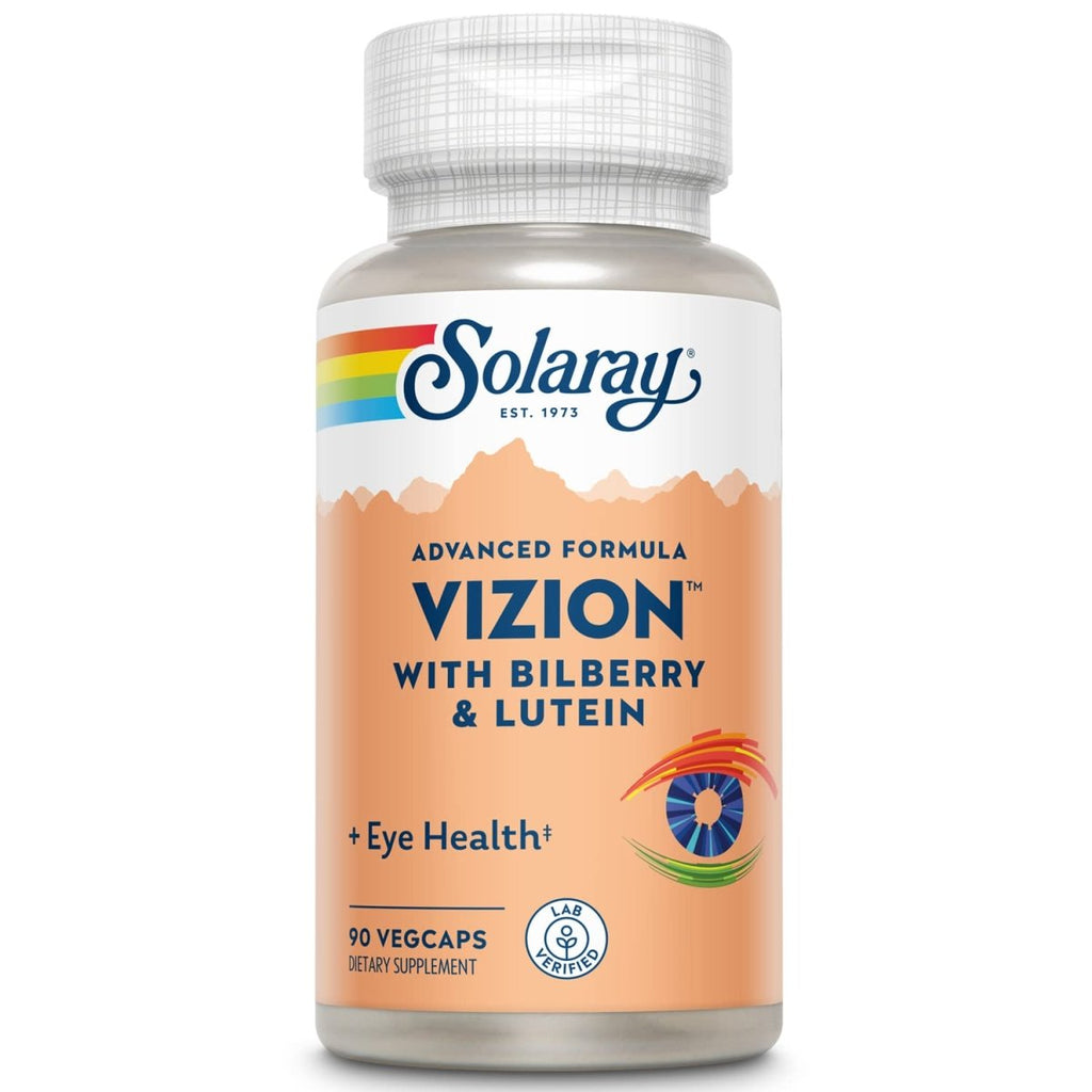 SOLARAY Vizion, Veg Cap (Btl-Plastic) 42mg | 90ct