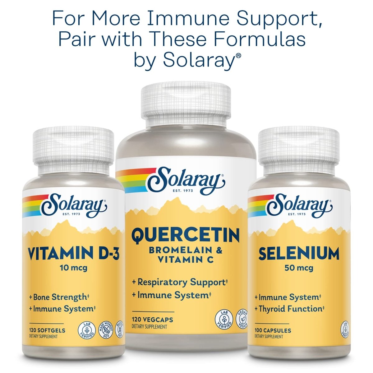 Solaray Zinc 50mg 100 Serv, 100 VegCaps