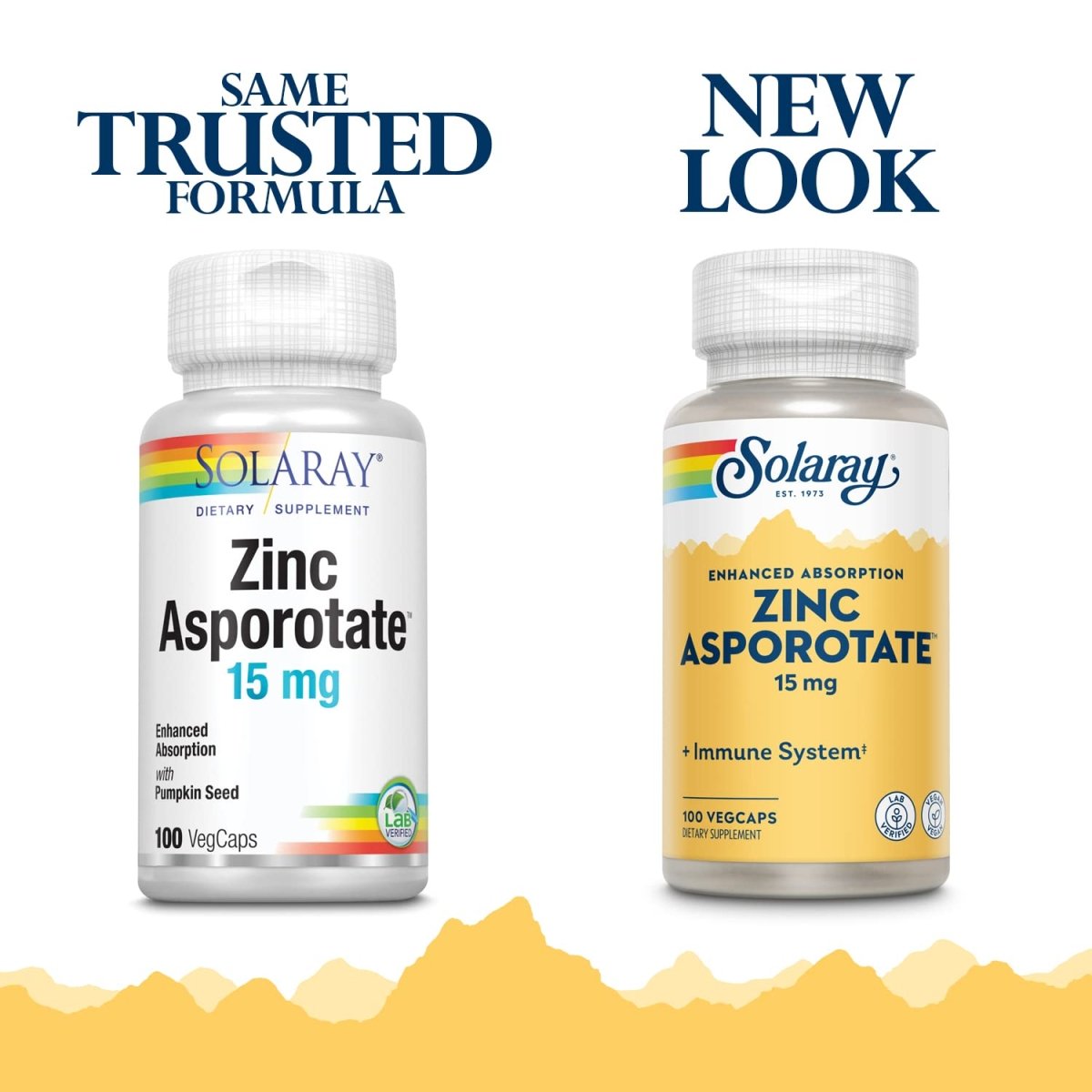 Solaray - Zinc Asporotate, 15 mg, 100 capsules  04700