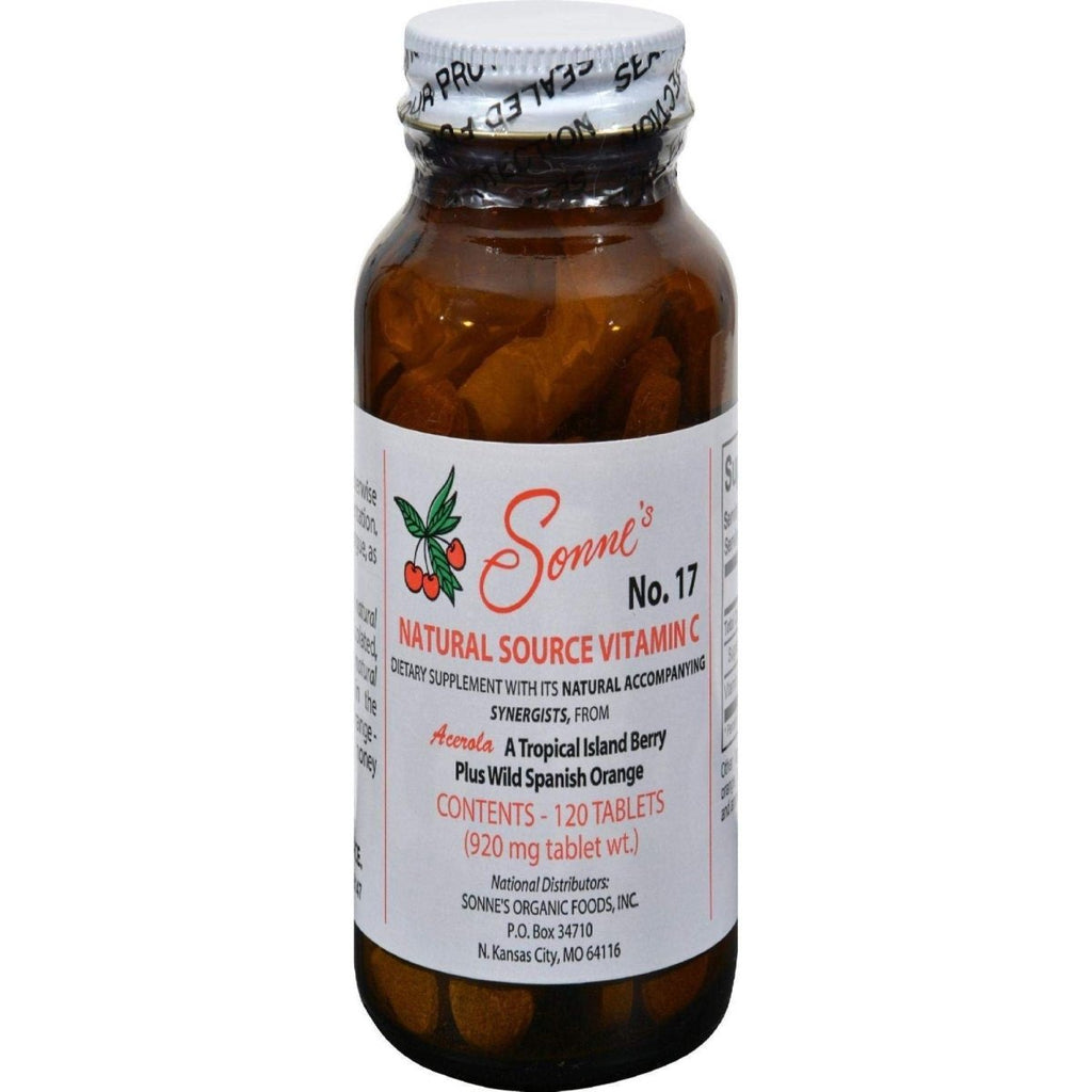 Sonne's - Natural Source Vitamin C #17 - 120 Tablets