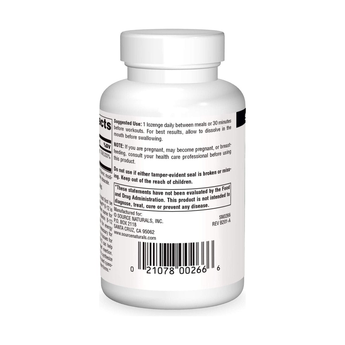 Source Naturals - Dibencozide Coenzymated B12 Sublingual - 120 Tablets