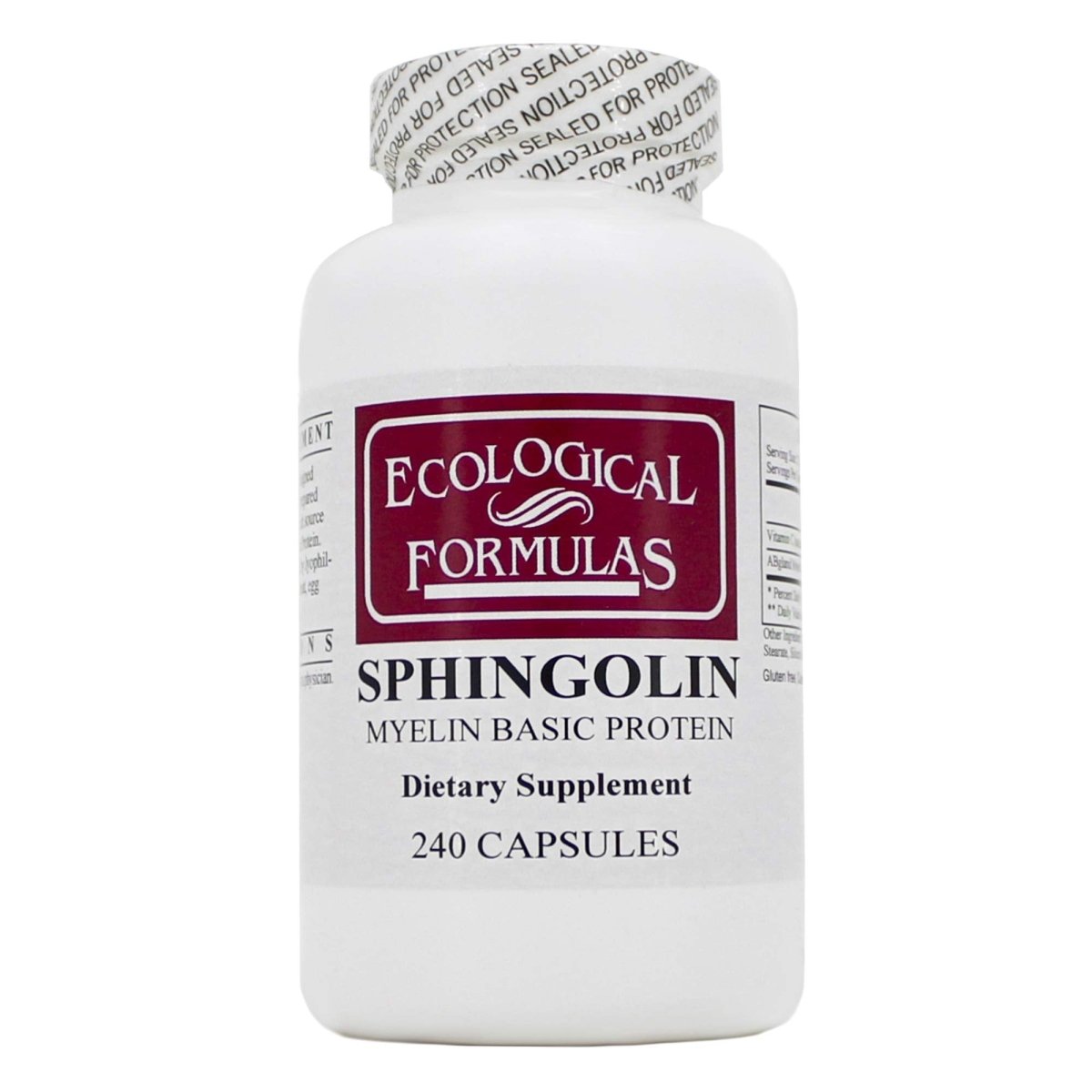 Sphingolin 240 Capsules - 2 Pack - Ecological Formulas/Cardiovascular Research