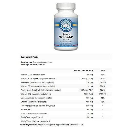 Super Methyl-SP (K-112), Apex Energetics, 90 Capsules