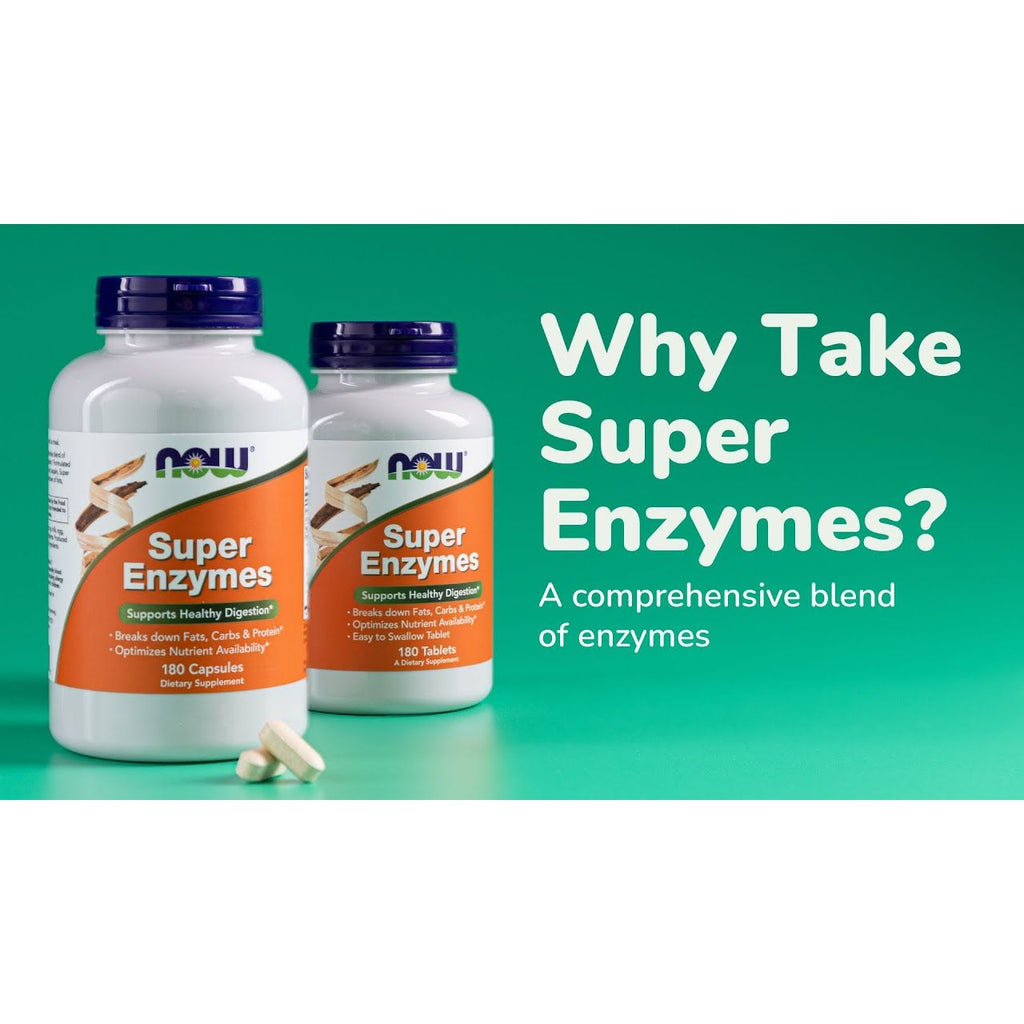 Now Foods Super Enzymes 90 Capsules - 2963 - 2 Pack