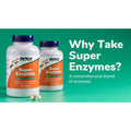 Now Foods Super Enzymes 90 Capsules - 2963 - 2 Pack