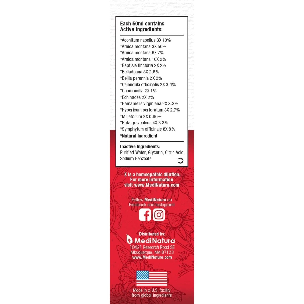 T-Relief Pet Pain Oral Drops Arnica +12 Dogs & Cats - Fast-Acting Soother - 1.69 oz (2 Pack)