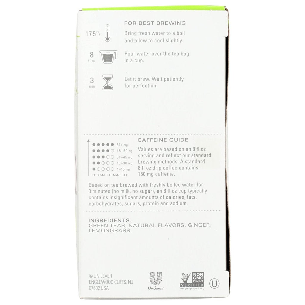 Tazo - Green Tea Green Ginger - 20 Tea Bags