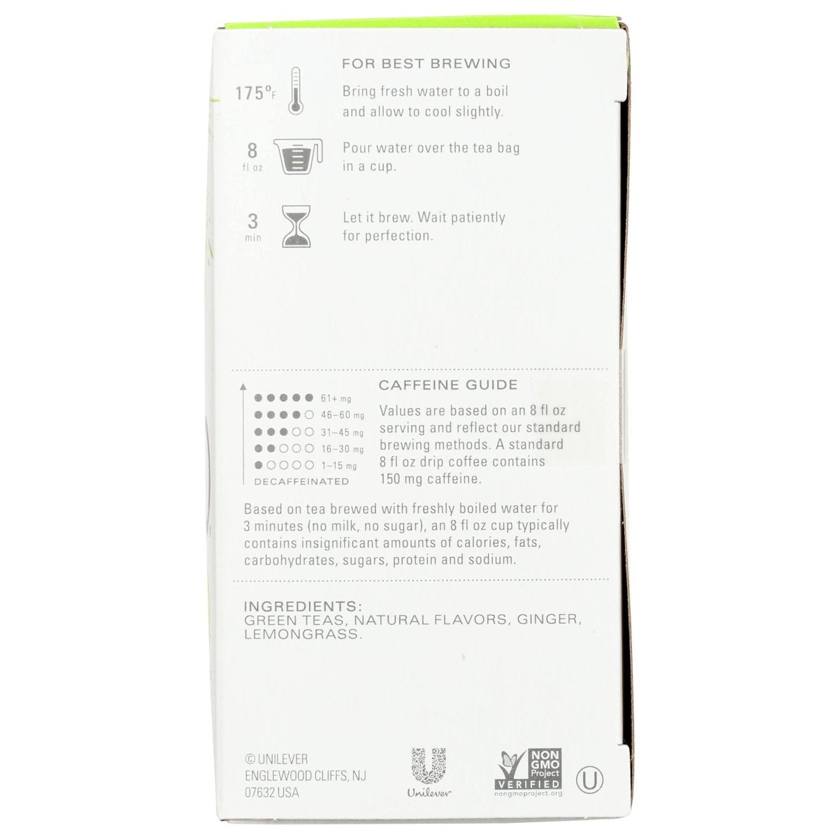 Tazo - Green Tea Green Ginger - 20 Tea Bags